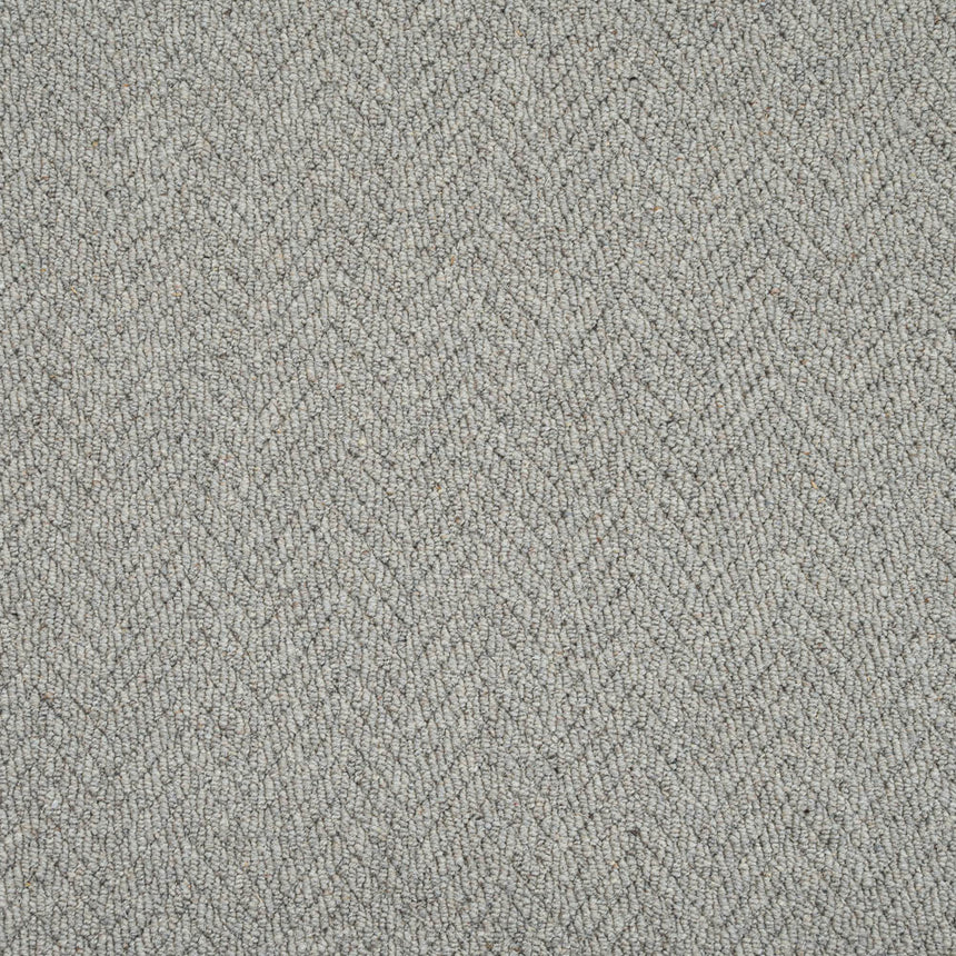 Squirrel Royal Sterling Wool Loop Carpet by Abingdon