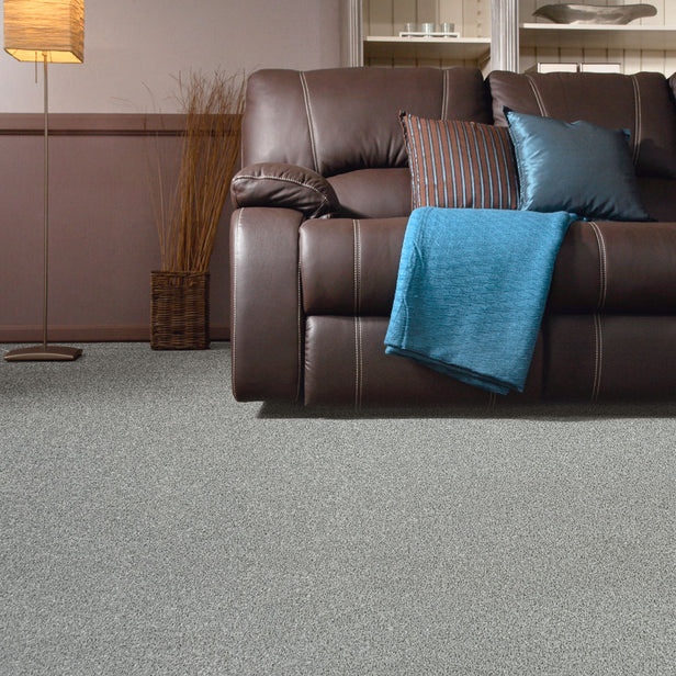 Granite Mist Stainfree Knightsbridge Berber Carpet by Abingdon