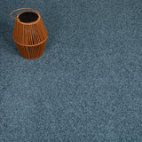Teal Linwood 40oz Twist Carpet by Cormar