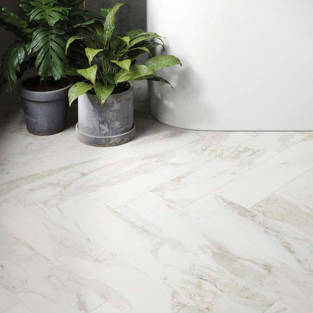 Venato K023 Herringbone 8mm Laminate Flooring by Krono Original