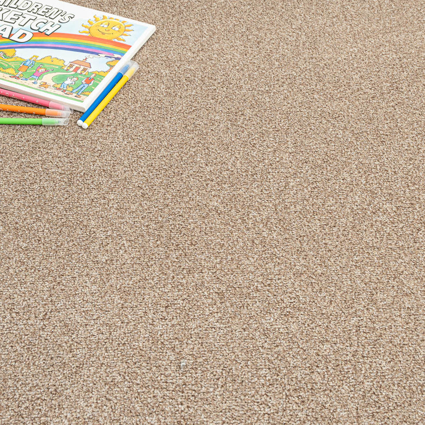 Warm Beige 91 Liberty Heathers Twist Carpet