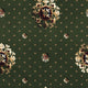 Meadow Green 2505 40 Medallion Patterned Wilton Wiltax Carpet