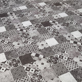 Zaragoza Tile Dark Grey Iconik 260 Vinyl Flooring