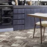 Zaragoza Tile Dark Grey Iconik 260 Vinyl Flooring