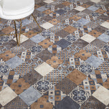 Zaragoza Tile Indigo Iconik 260 Vinyl Flooring