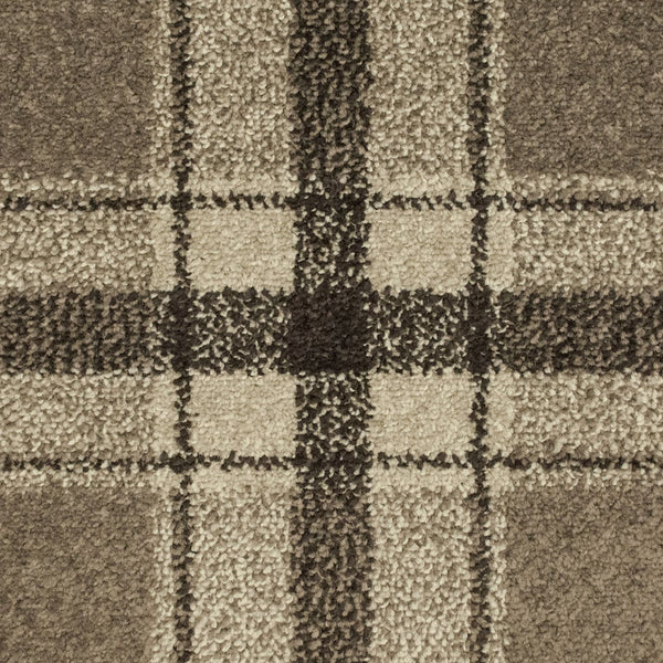 Chocolate & Brown Tartan Castle Wilton Carpet Buy Tartan Carpets