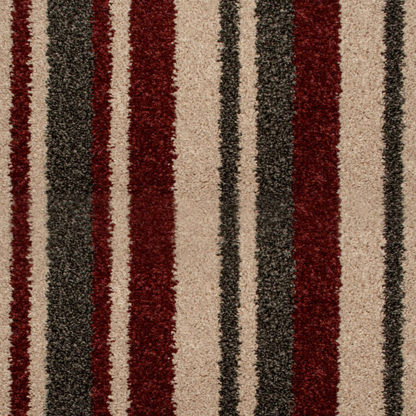 Ruby Stripe Mystique Carpet