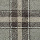 Grey & Chocolate Brown Tartan Castle Wilton Carpet