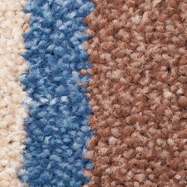 Palm Beach Blue 580 4m & 5m Wide Striped Carpet Buy Striped 4m & 5m
