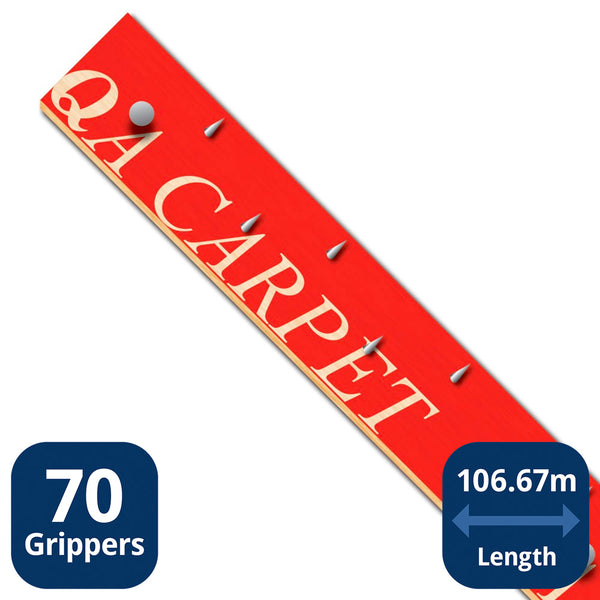 Carpet Gripper Rods Top Quality Type Dual Purpose Wood or Concrete Free  Delivery