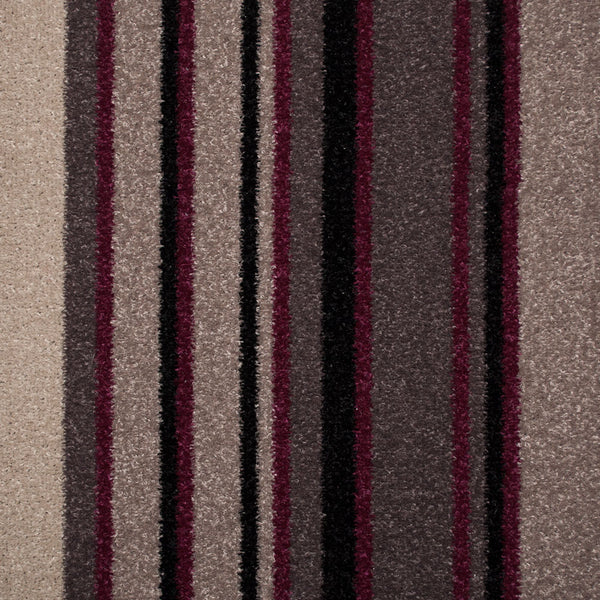 Funky Stripes Winegum Carpet