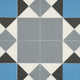 Devon 970M Hightex Tile Vinyl Flooring Clearance