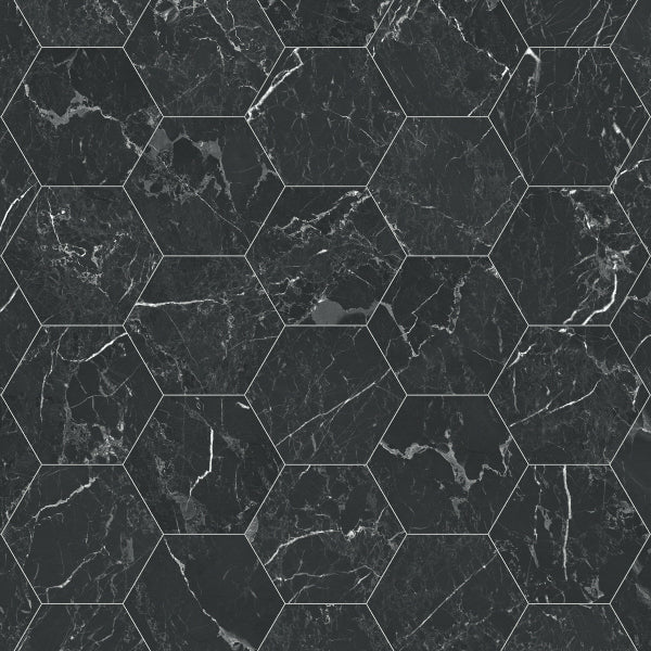 Nero Marquine Hexagon Grey