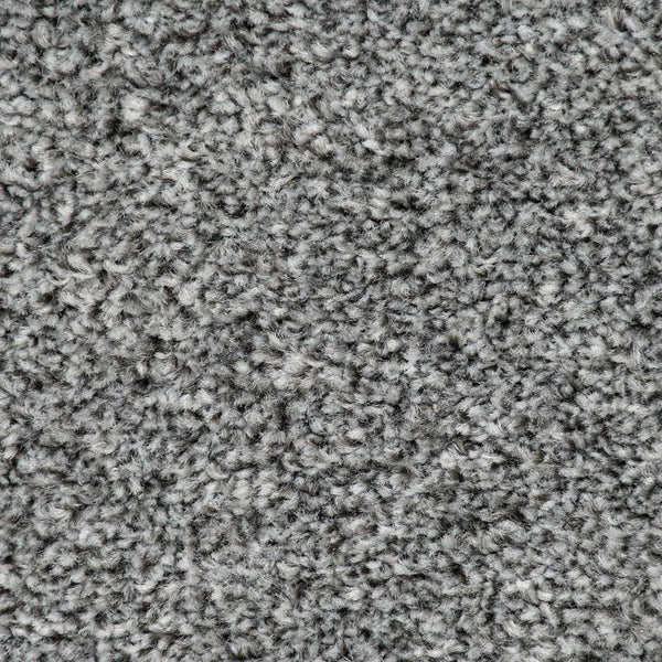 Smoke Grey 955 Noble Heathers Saxony Feltback Carpet