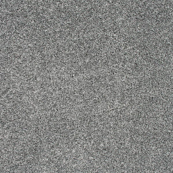 Smoke Grey 955 Noble Heathers Saxony Feltback Carpet
