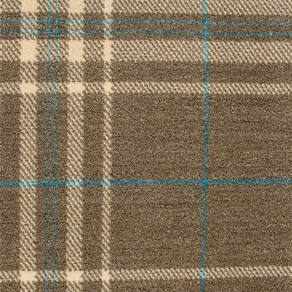 Wallace GUL11 Tartan Midas Wilton Carpet Woven Back Online Carpets