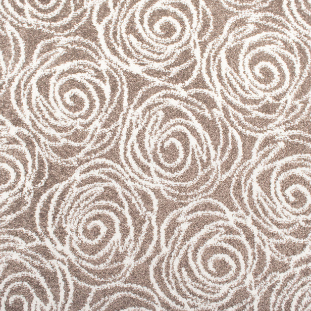 Beige Cream Rose Castle Wilton Carpet