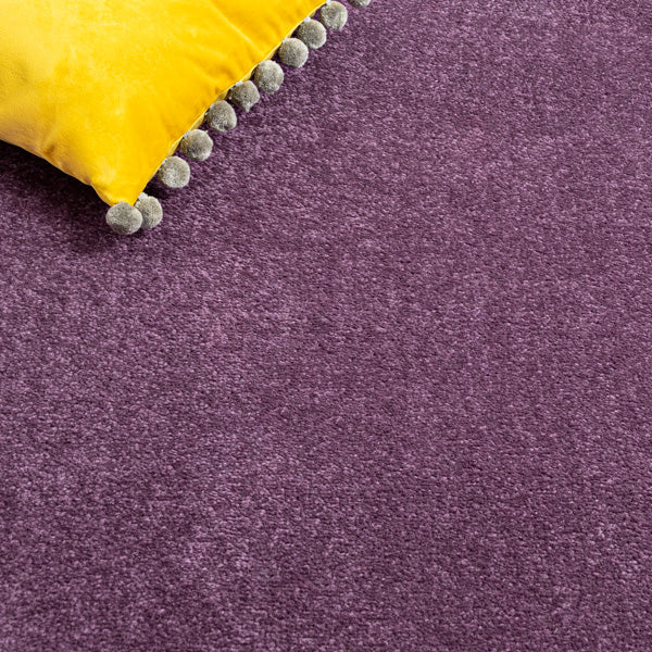 Purple Belton Feltback Twist Carpet
