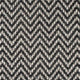 Black & White Aztec Herringbone Carpet