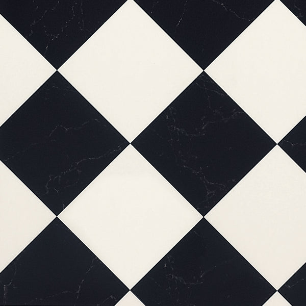 Pisa Black White Elite Tiles Rhinofloor Vinyl Flooring