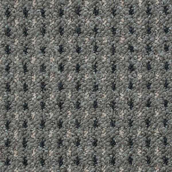 Grey Phoenix Loop Feltback Carpet - Mid