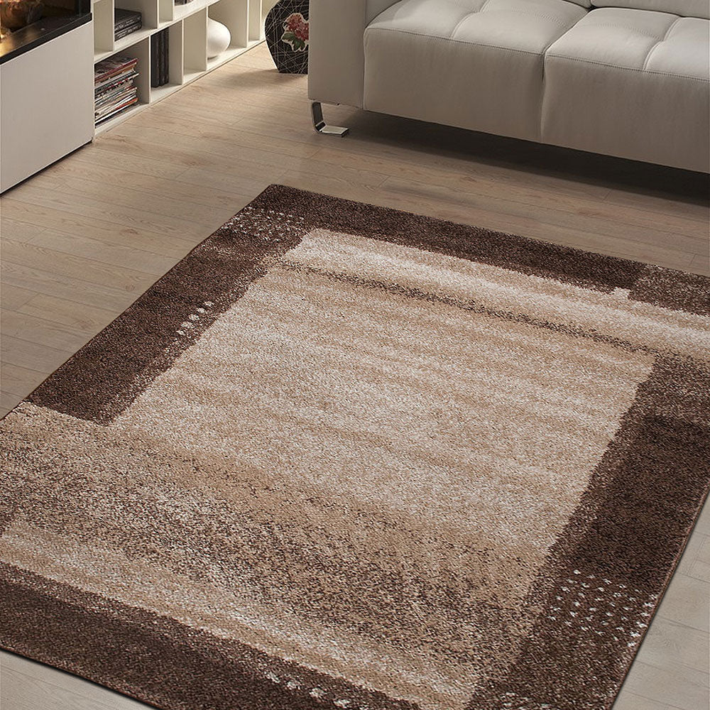 Brown / Cream Kanvas Bengal Rug | Buy Bengal Rugs Online ...
