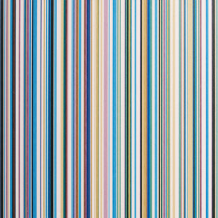 Blue Stripes 024 Candy Modern Vinyl Flooring