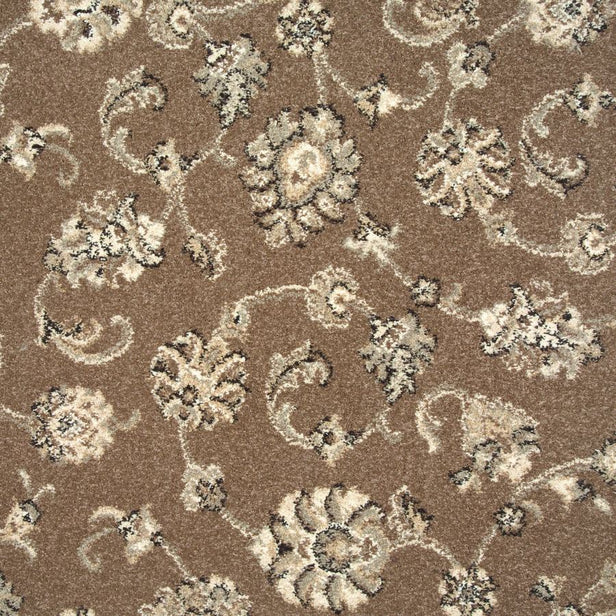 Coconut Floral Classique Wilton Carpet