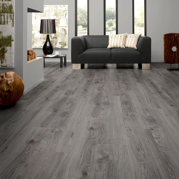 Mill Oak Grey Standard Laminate Flooring