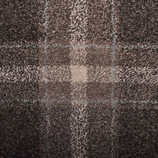 Grey Blue Dali Tartan Carpet