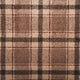 Brown Red Dali Tartan Carpet