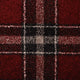 Red Black Dali Tartan Carpet