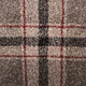 Dark Grey Red Dali Tartan Carpet