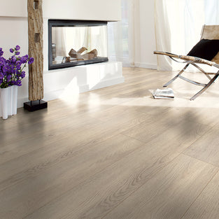 Elba Oak Titanium Kronotex Villa 12mm Laminate Flooring