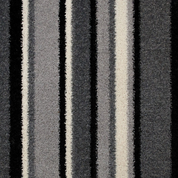 Grey 950 Pop Art Striped Carpet