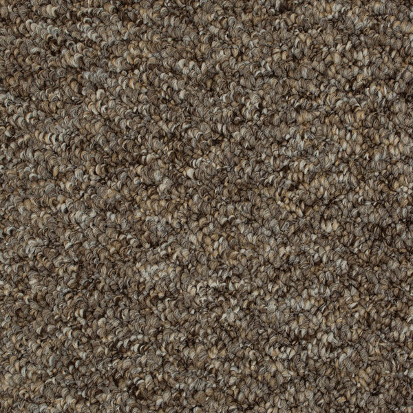 Grey Brown Sweet Home Felt Backed Carpet