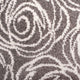 Grey Cream Rose Castle Wilton Carpet
