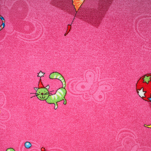 Happy 447 Hot Pink Kids Carpet