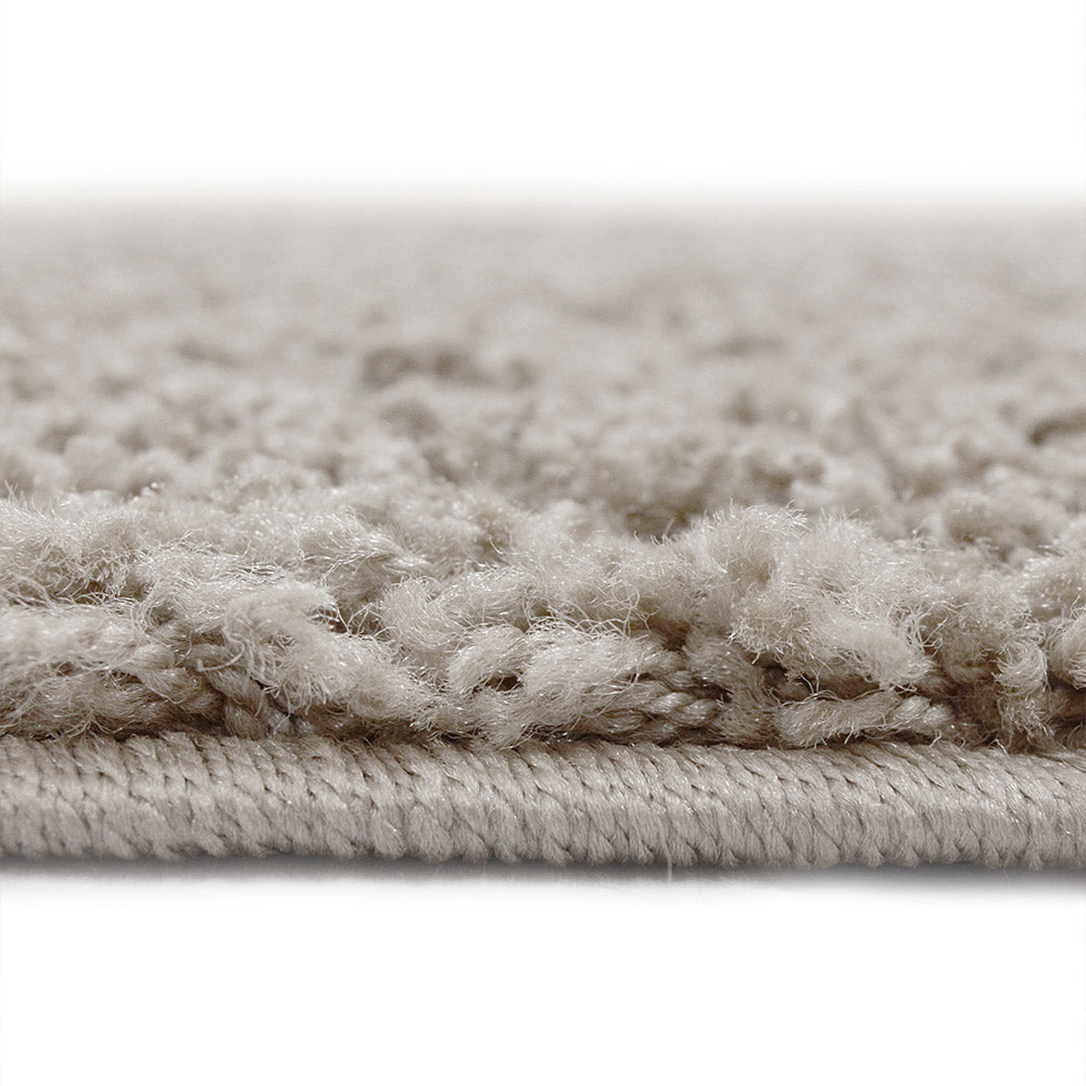 Libra Coin Rug Light Natural Libra Shaggy Rug | Shaggy Rugs | Online Carpets