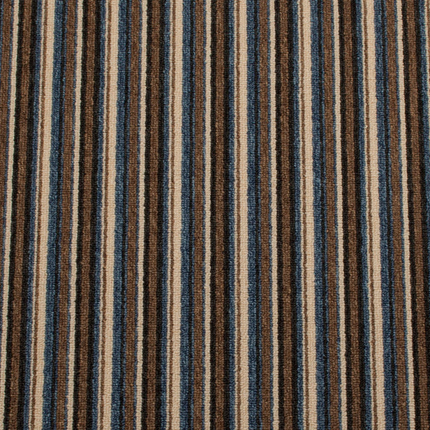 Blue Super Stripe Carpet