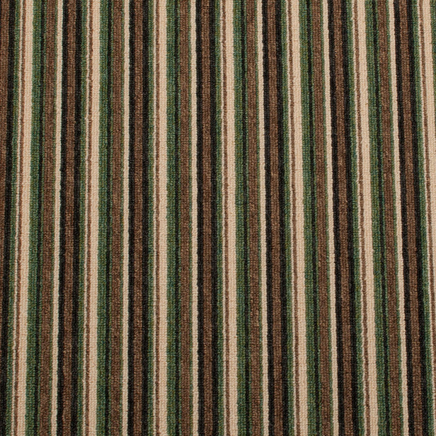Green Super Stripe Carpet