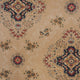 Golden Beige Floral Windermere Carpet