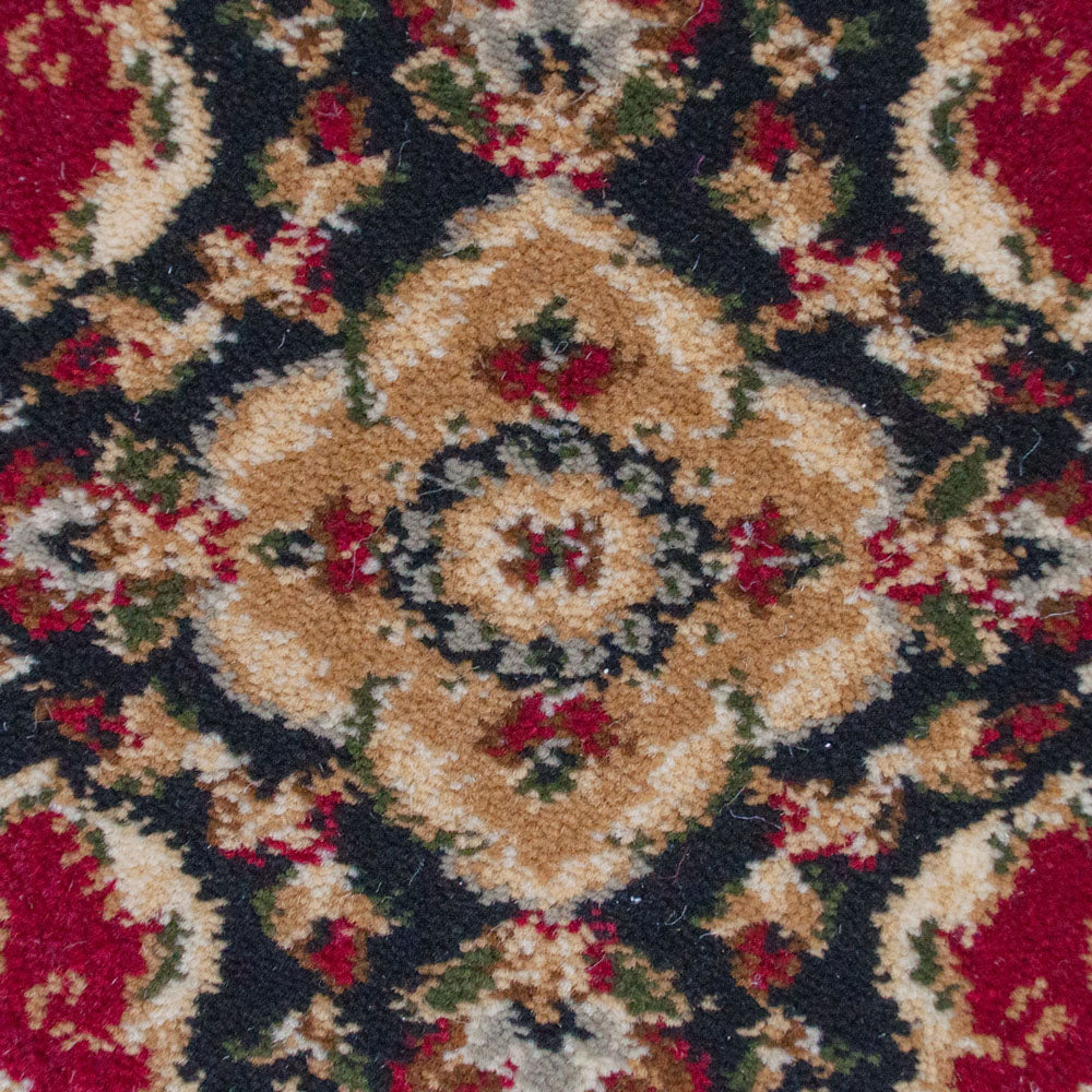 Royal Red Floral Windermere Carpet | Buy Wilton Carpets Online ...