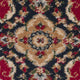 Royal Red Floral Windermere Carpet