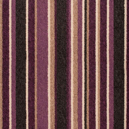Mauve Ribbon Striped Carpet