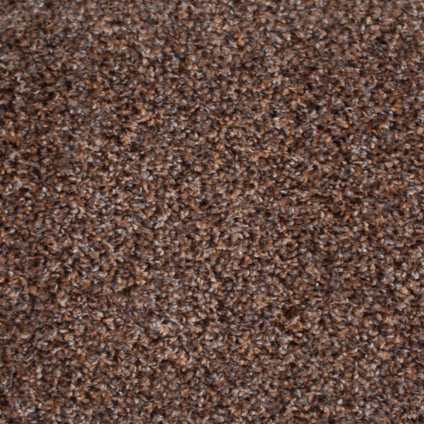 Mocha Brown 880 Moorland Twist Felt Backed Carpet