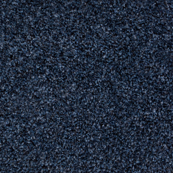 Oxford Blue Moorland Twist Felt Backed Carpet