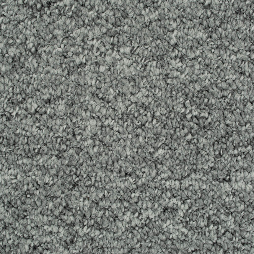 Mouse Grey Sweet Home Felt Backed Carpet Close