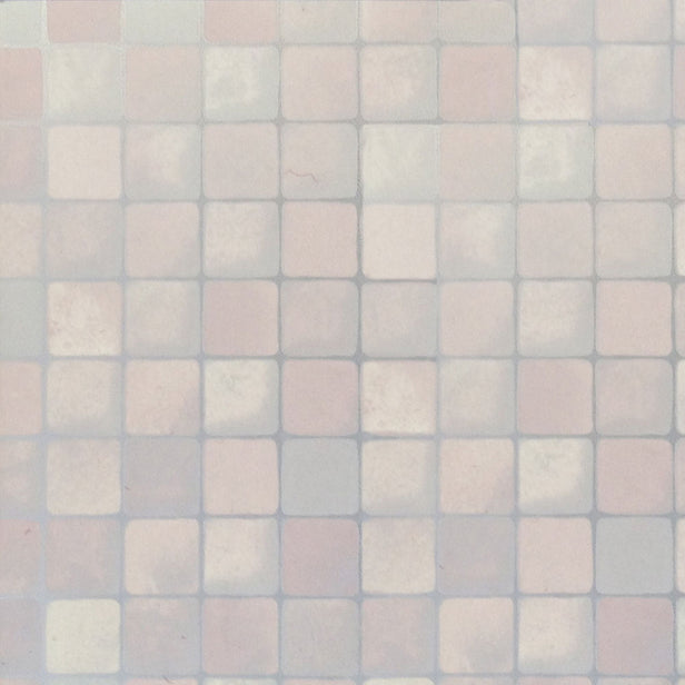 Pink Silver Mozaik Vinyl Flooring