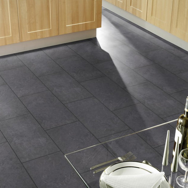 Mustang Slate Stone Impressions Laminate Flooring